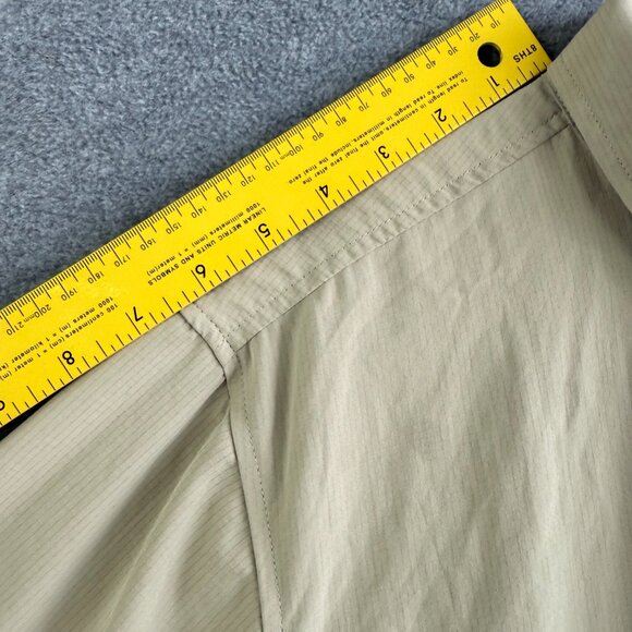 VNT Y2K Marmot Mountain Works “Pursuit” Lightweight Rip‑Stop Button Shirt Size L - Picture 11 of 12